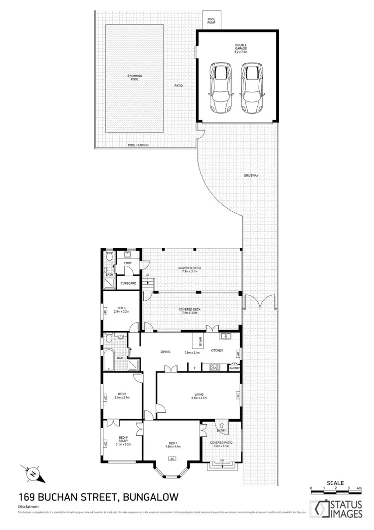 Floorplan of Homely house listing, 169 Buchan Street, Bungalow QLD 4870