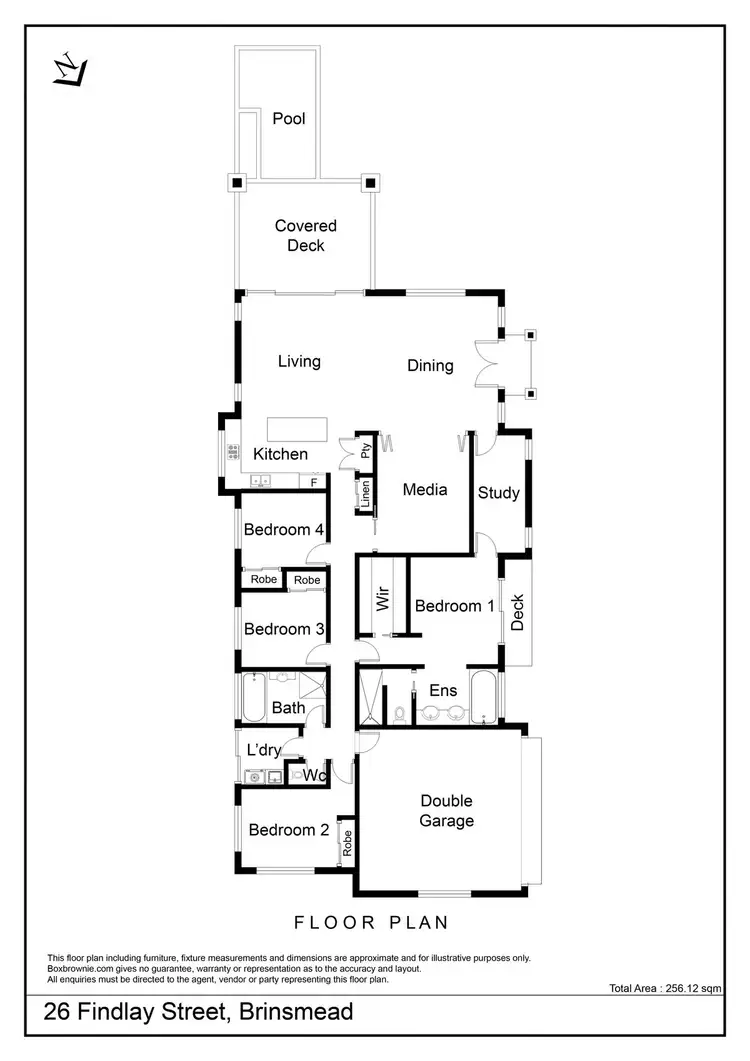 Floorplan of Homely house listing, 26 Findlay Street, Brinsmead QLD 4870
