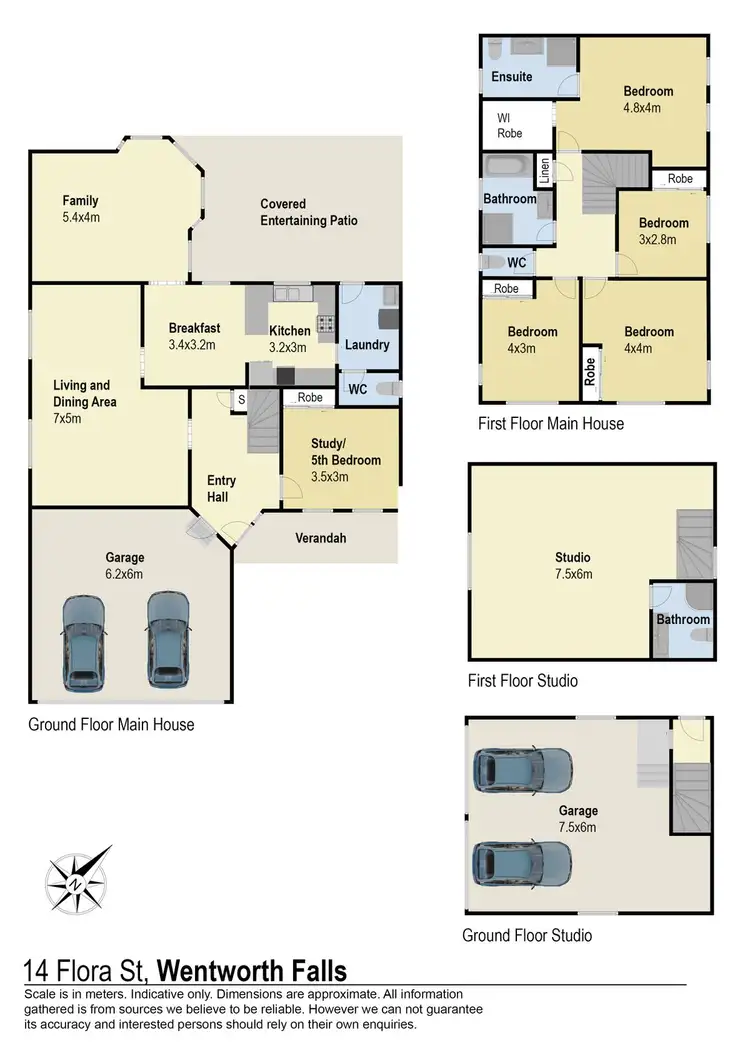Floorplan of Homely house listing, 14 Flora Street, Wentworth Falls NSW 2782