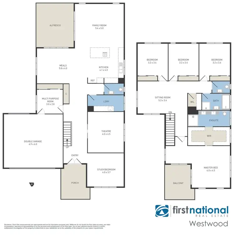 Floorplan of Homely house listing, 375 Boardwalk Boulevard, Point Cook VIC 3030