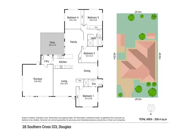 Floorplan of Homely house listing, 28 Southern Cross Circuit, Douglas QLD 4814