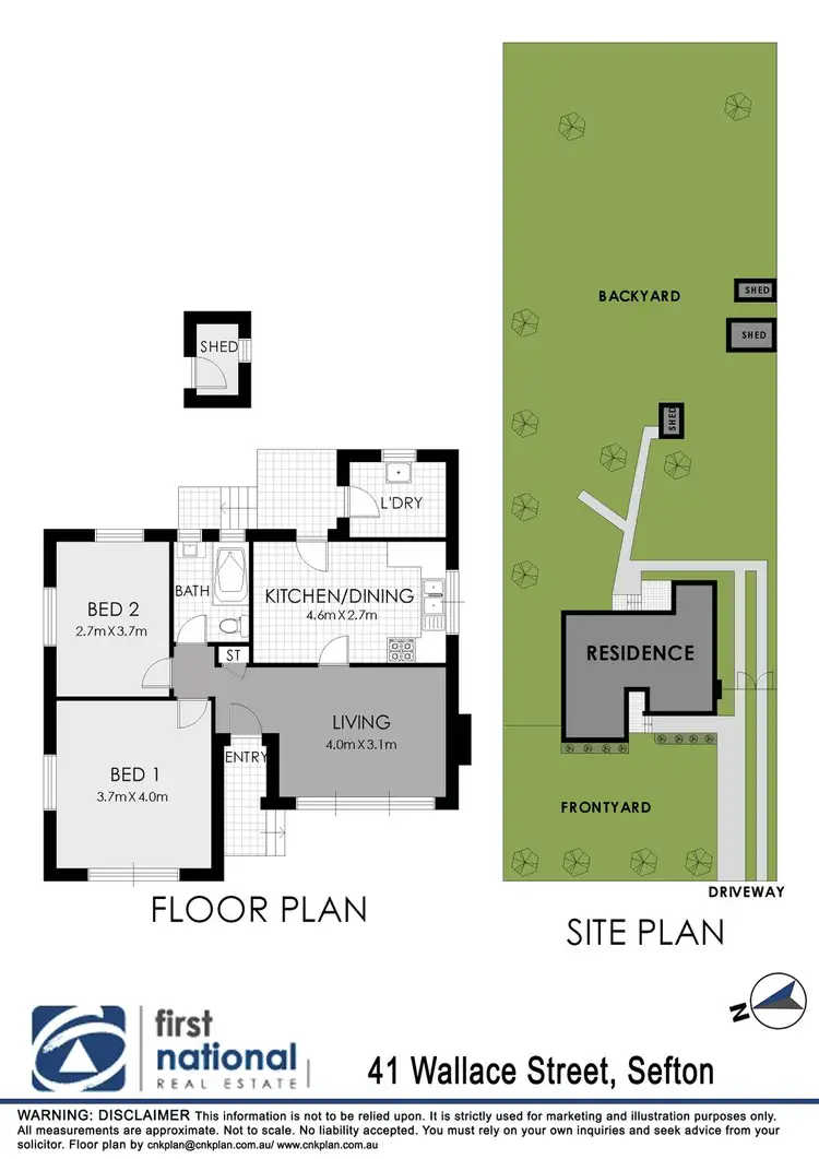 Floorplan of Homely house listing, 41 Wallace Street, Sefton NSW 2162