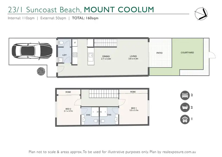 Floorplan of Homely apartment listing, 23/1 Suncoast Beach Drive, Mount Coolum QLD 4573