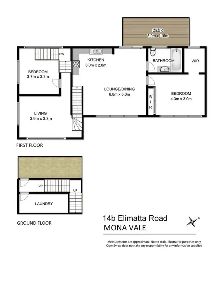 Floorplan of Homely house listing, 14B Elimatta Road, Mona Vale NSW 2103