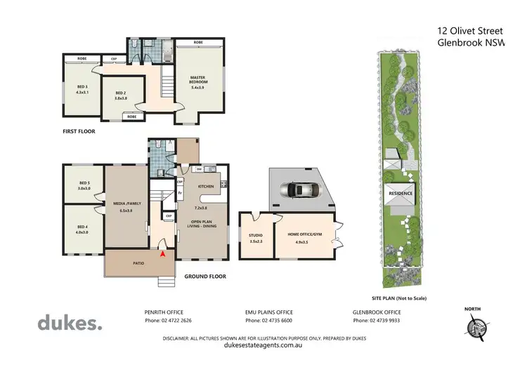 Floorplan of Homely house listing, 12 Olivet Street, Glenbrook NSW 2773