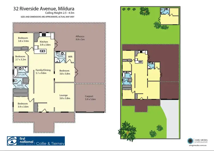 Floorplan of Homely house listing, 32 Riverside Avenue, Mildura VIC 3500