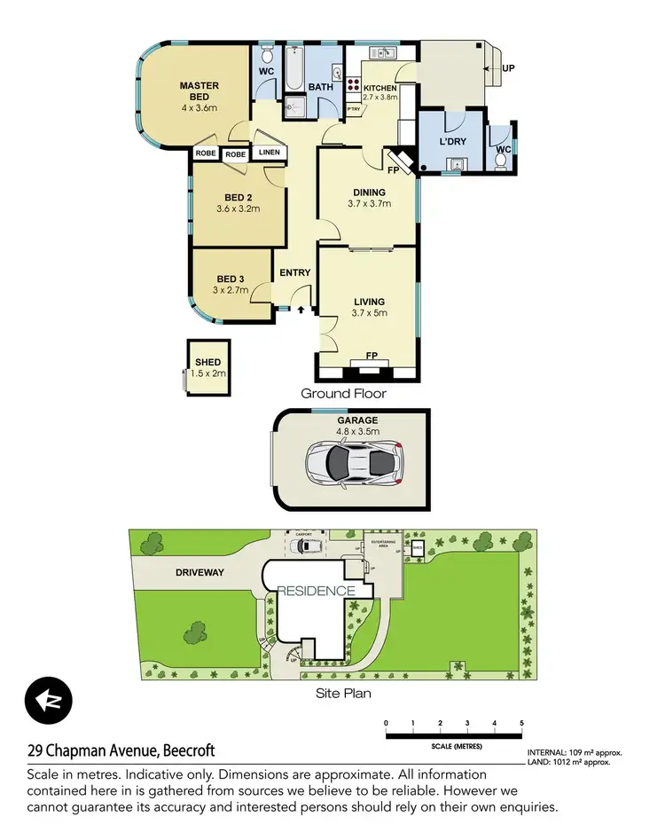Floorplan of Homely house listing, 29 Chapman Avenue, Beecroft NSW 2119