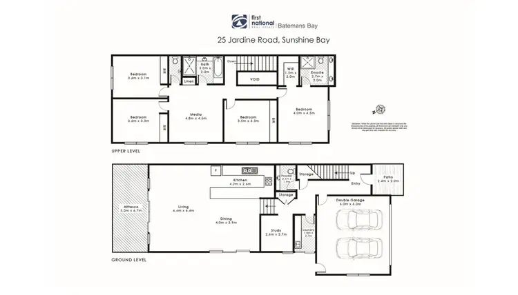 Floorplan of Homely semi-detached listing, 27 Jardine Road, Sunshine Bay NSW 2536