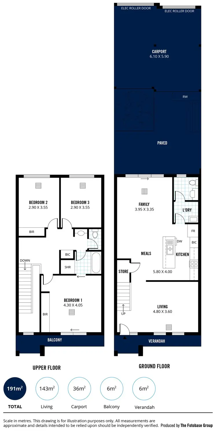 Floorplan of Homely house listing, 43A Fleming Crescent, Mansfield Park SA 5012