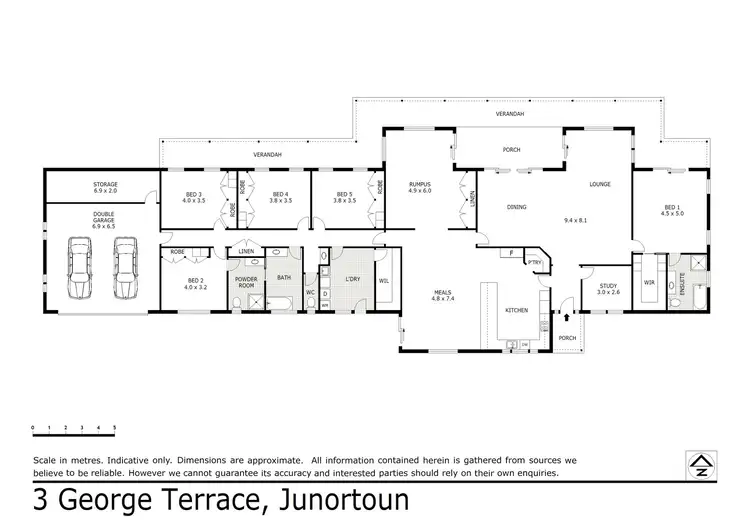 Floorplan of Homely house listing, 3 George Terrace, Junortoun VIC 3551