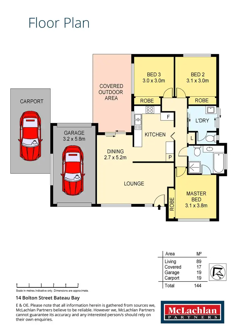 Floorplan of Homely house listing, 14 Bolton Street, Bateau Bay NSW 2261