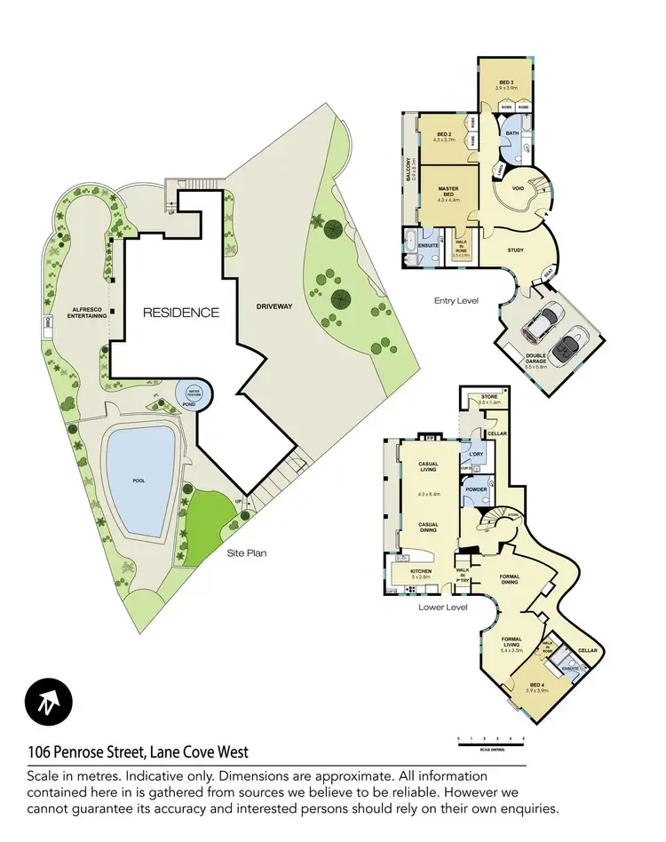 Floorplan of Homely house listing, 106 Penrose Street, Lane Cove NSW 2066
