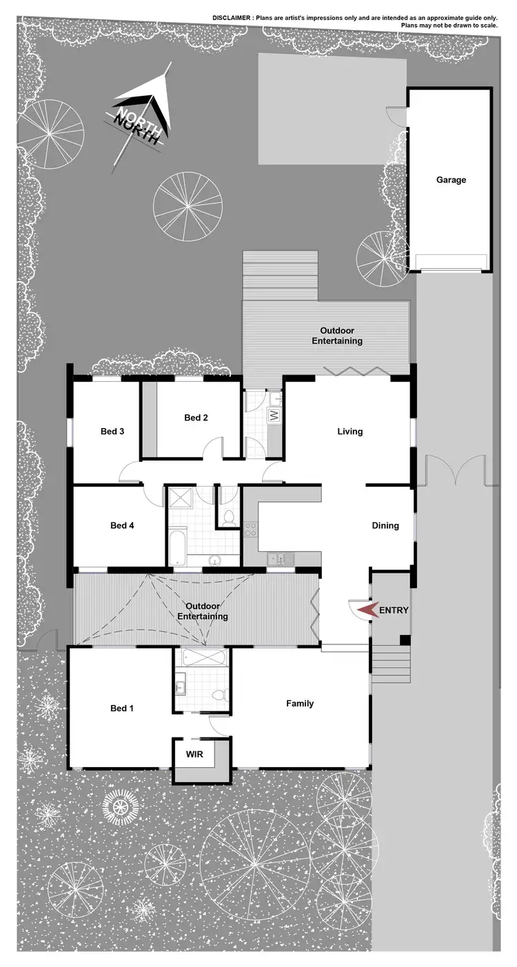 Floorplan of Homely house listing, 25 Casuarina Street, Rivett ACT 2611