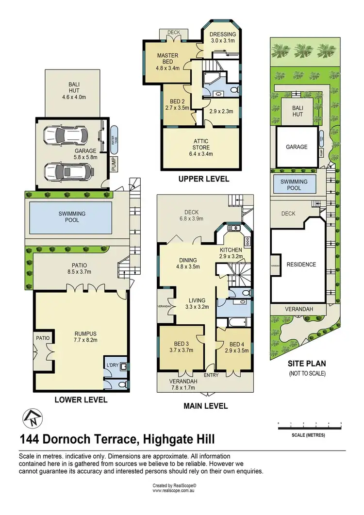 Floorplan of Homely house listing, 144 Dornoch Terrace, Highgate Hill QLD 4101