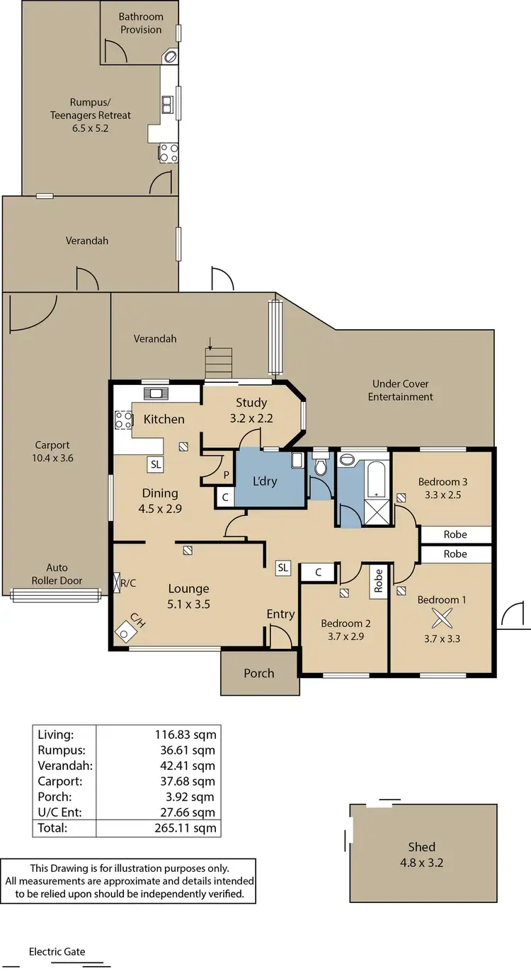 Floorplan of Homely house listing, 20 Hendrix Crescent, Paralowie SA 5108