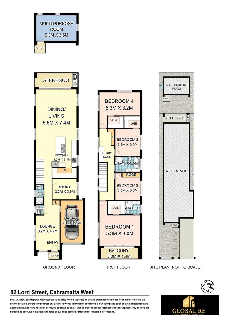 Floorplan of Homely house listing, 82 Lord St, Cabramatta West NSW 2166