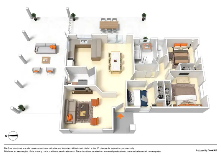 Floorplan of Homely house listing, 26 Keith Avenue, Sunbury VIC 3429