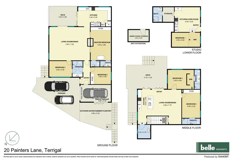 Floorplan of Homely house listing, 20 Painters Lane, Terrigal NSW 2260