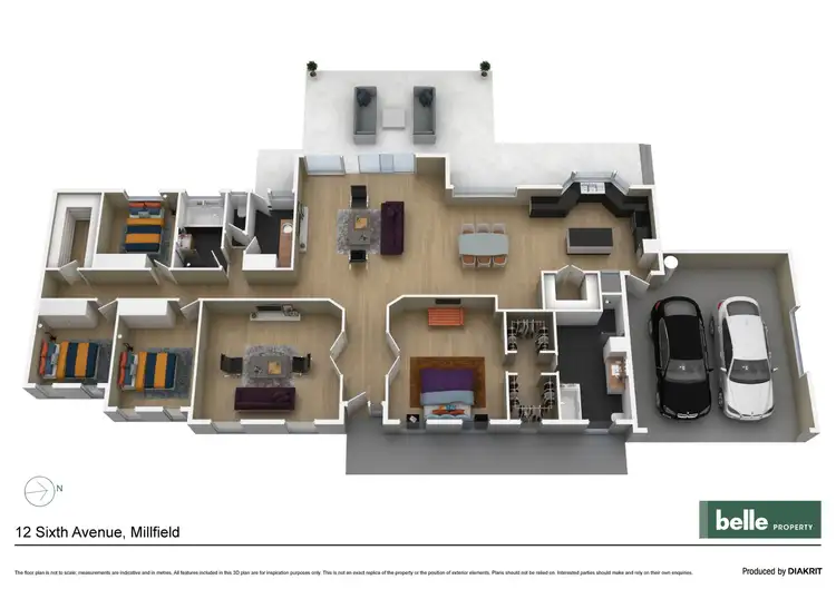 Floorplan of Homely house listing, 12 Sixth Avenue, Millfield NSW 2325