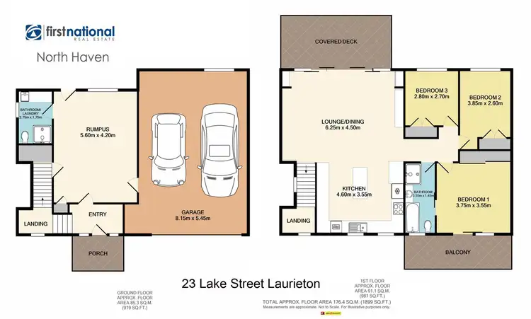 Floorplan of Homely house listing, 23 Lake Street, Laurieton NSW 2443