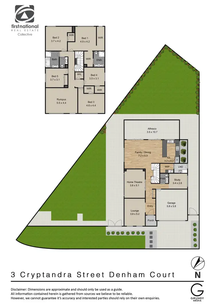 Floorplan of Homely house listing, 3 Cryptandra Street, Denham Court NSW 2565