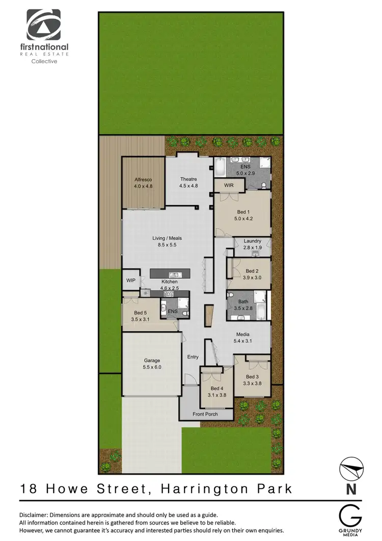 Floorplan of Homely house listing, 18 Howe Street, Harrington Park NSW 2567