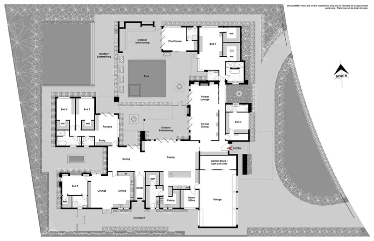 Floorplan of Homely house listing, 4 Nares Crescent, Forrest ACT 2603