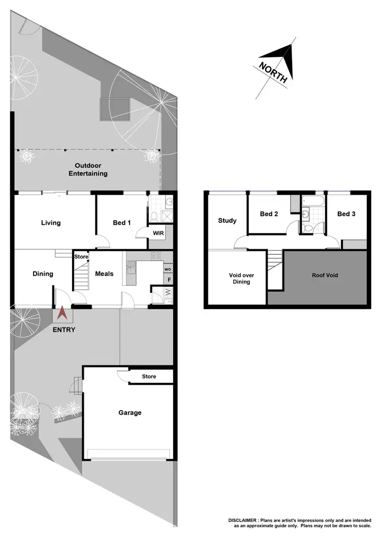 Floorplan of Homely townhouse listing, 15 Cornish Place, Holder ACT 2611