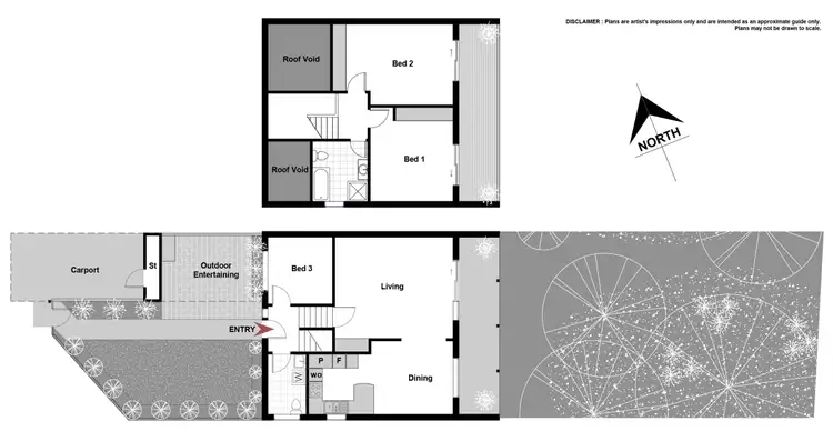 Floorplan of Homely apartment listing, 10/8 Walhallow Street, Hawker ACT 2614