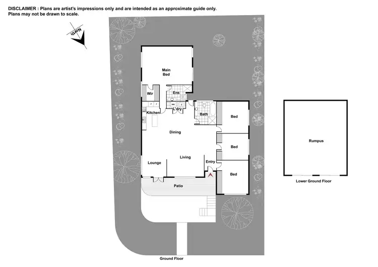 Floorplan of Homely house listing, 38 Caley Crescent, Narrabundah ACT 2604