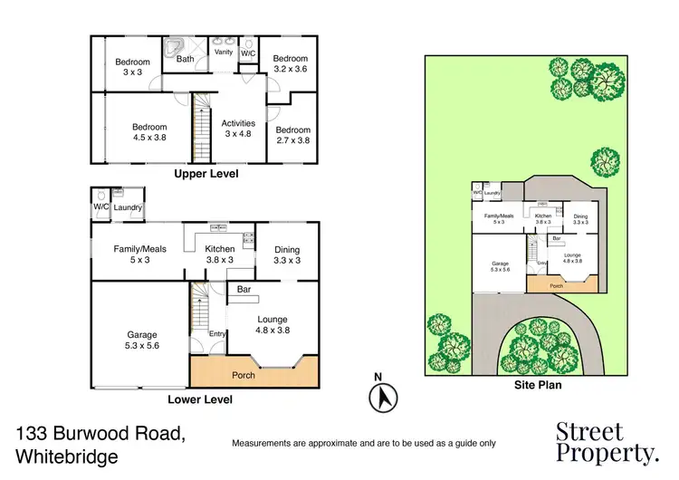 Floorplan of Homely house listing, 133 Burwood Road, Whitebridge NSW 2290