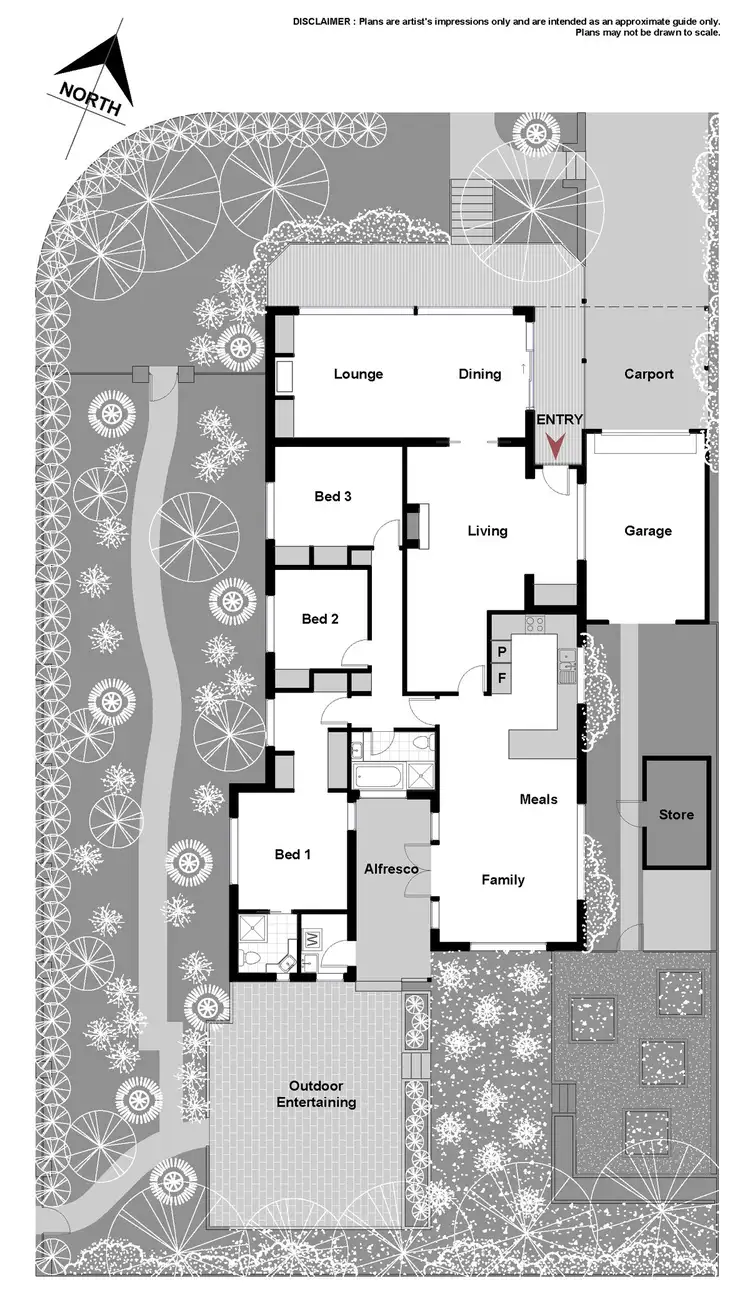 Floorplan of Homely house listing, 11 Logan Street, Narrabundah ACT 2604