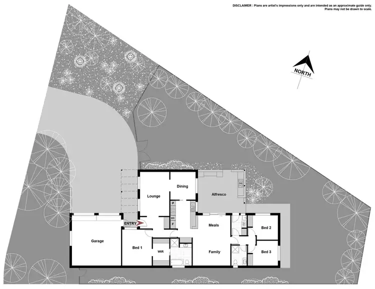 Floorplan of Homely house listing, 14 Firbank Close, Isabella Plains ACT 2905
