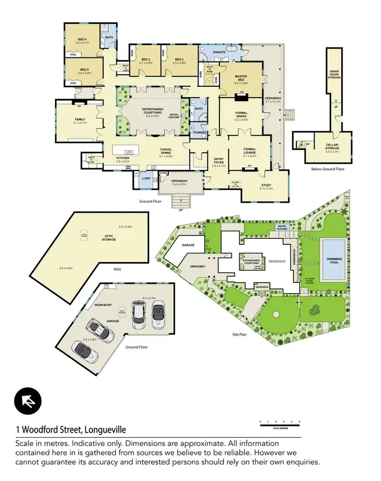 Floorplan of Homely house listing, 1 Woodford Street, Longueville NSW 2066