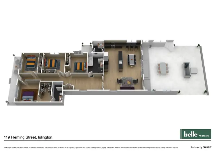 Floorplan of Homely house listing, 119 Fleming Street, Islington NSW 2296