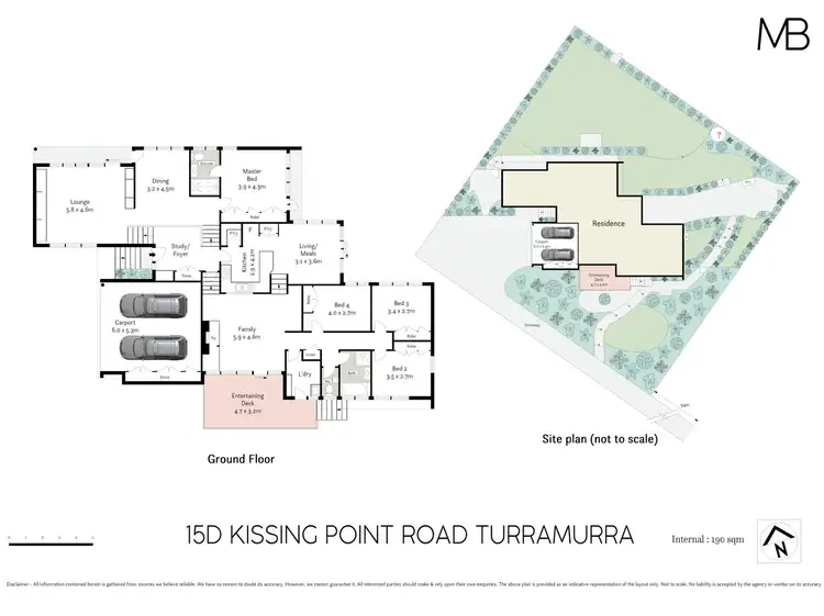 Floorplan of Homely house listing, 15D Kissing Point Road, Turramurra NSW 2074