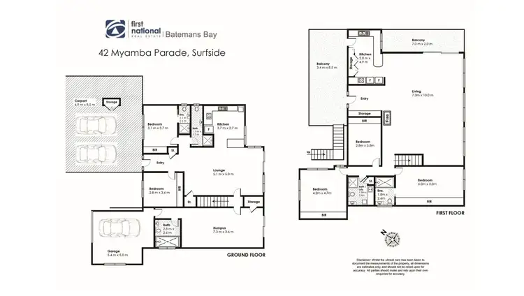 Floorplan of Homely house listing, 42 Myamba Parade, Surfside NSW 2536