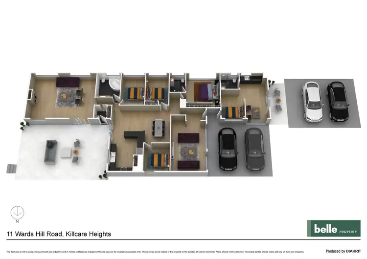 Floorplan of Homely house listing, 11 Wards Hill Road, Killcare Heights NSW 2257