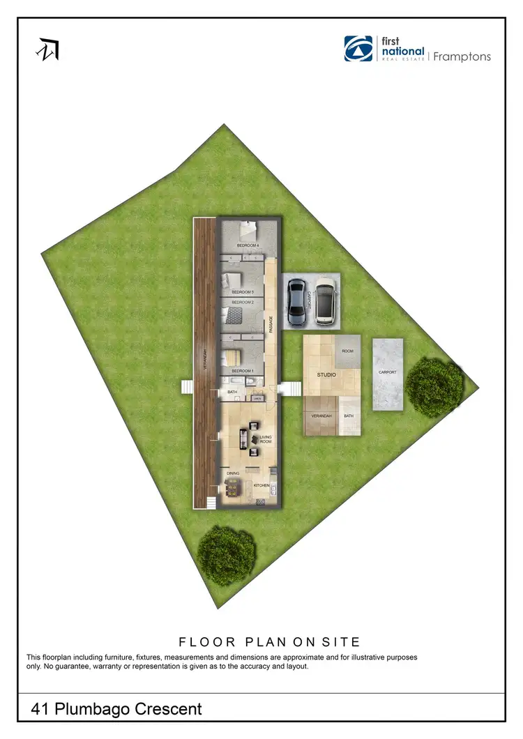 Floorplan of Homely house listing, 41 Plumbago Crescent, Sadadeen NT 870