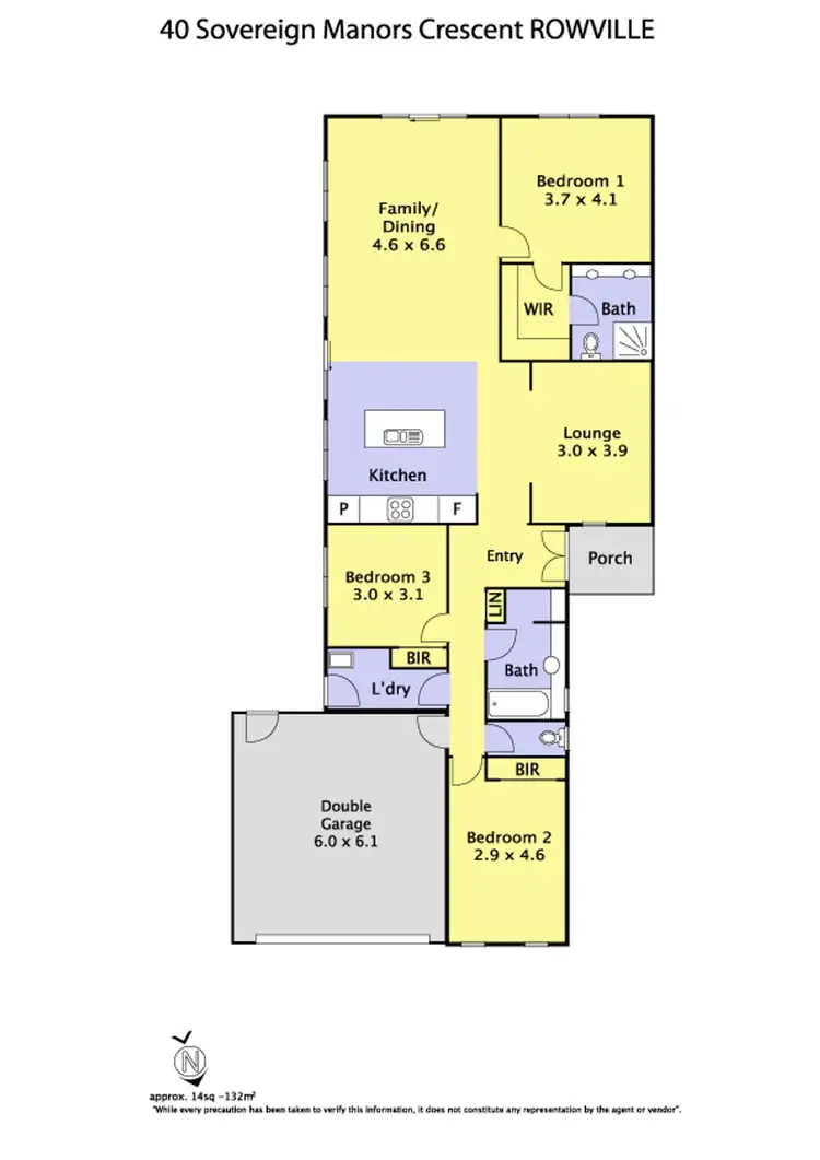 Floorplan of Homely house listing, 40 Sovereign Manors Crescent, Rowville VIC 3178