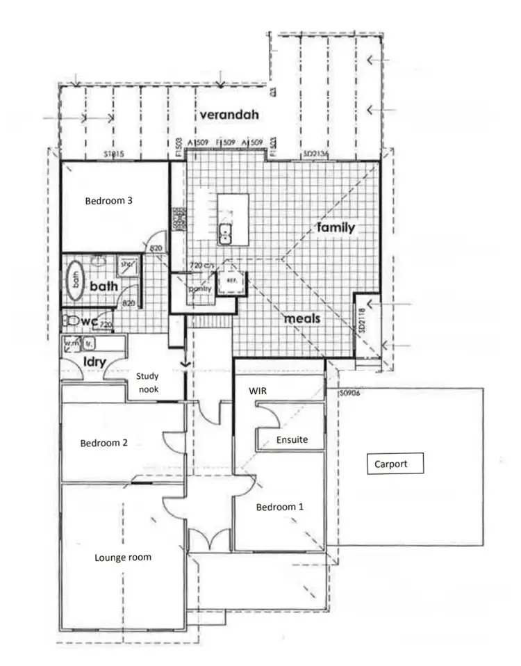 Floorplan of Homely house listing, 486 Koorlong Avenue, Irymple VIC 3498