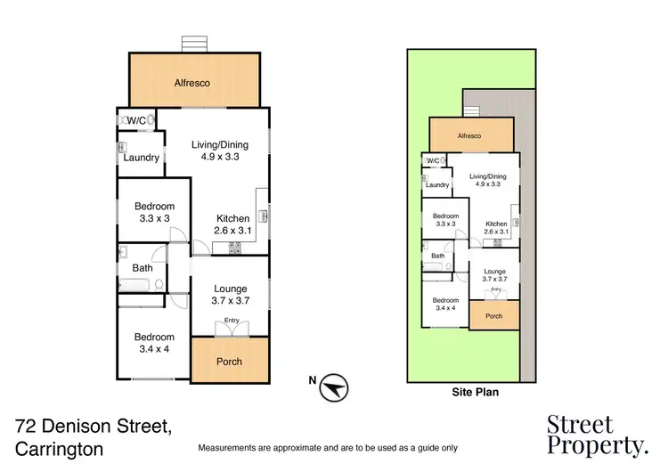 Floorplan of Homely house listing, 72 Denison Street, Carrington NSW 2294