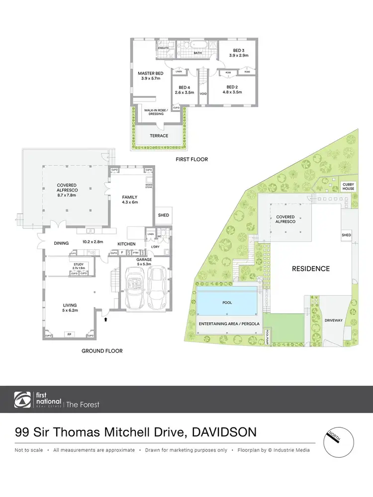 Floorplan of Homely house listing, 99 Sir Thomas Mitchell Drive, Davidson NSW 2085