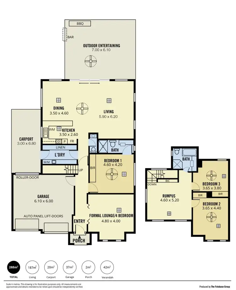 Floorplan of Homely house listing, 100 Cliff Street, Glengowrie SA 5044