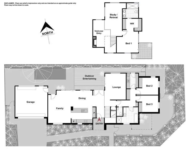 Floorplan of Homely house listing, 2 Beveridge Crescent, Forde ACT 2914
