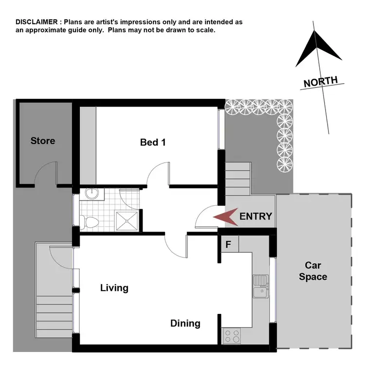 Floorplan of Homely apartment listing, 2/85 Morton Street, Crestwood NSW 2620