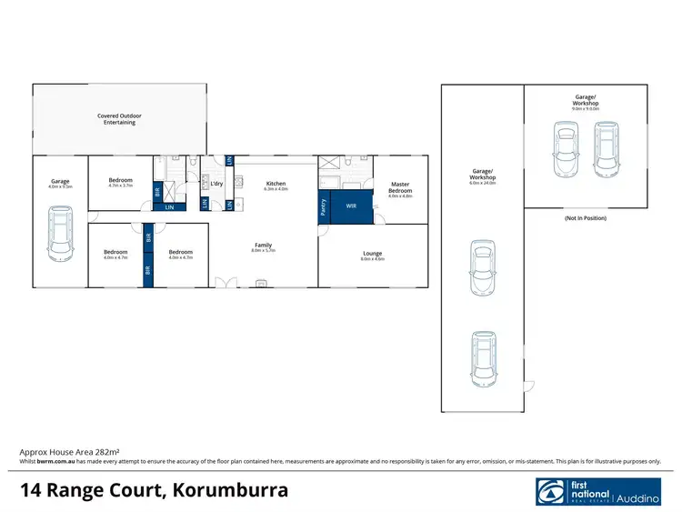 Floorplan of Homely house listing, 14 Range Court, Korumburra VIC 3950