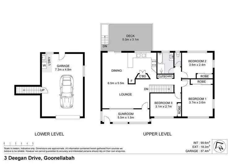 Floorplan of Homely house listing, 3 Deegan Drive, Goonellabah NSW 2480