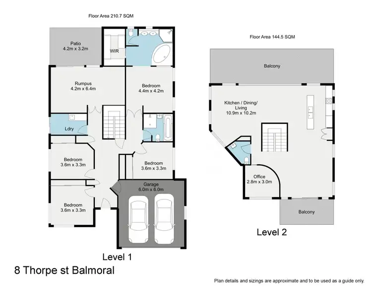 Floorplan of Homely house listing, 8 Thorpe Street, Balmoral QLD 4171