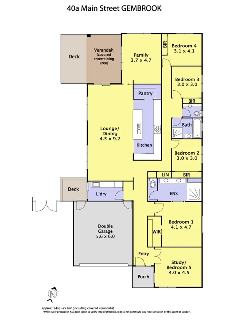 Floorplan of Homely house listing, 40A Main Street, Gembrook VIC 3783